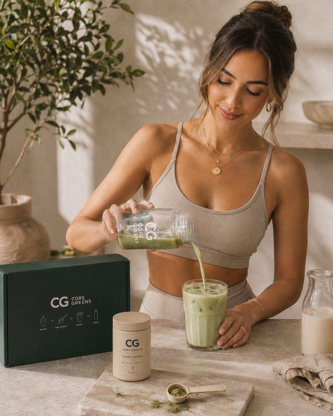 COREGREENSのあるライフスタイル